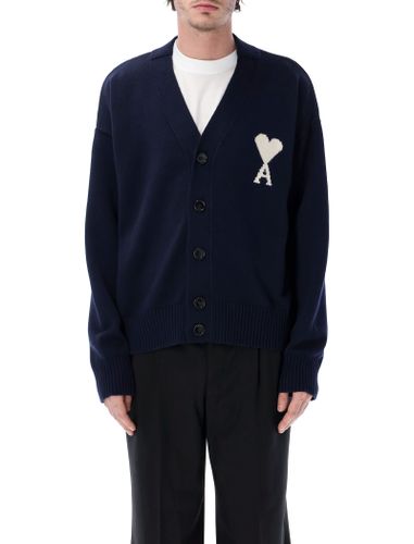 Ami Paris Ami De C Ur Cardigan - Ami Alexandre Mattiussi - Modalova