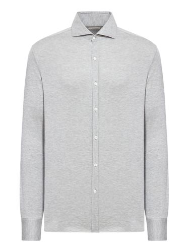 Cotton Jersey Shirt - Brunello Cucinelli - Modalova