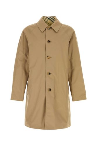 Beige Cotton Reversible Trench Coat - Burberry - Modalova