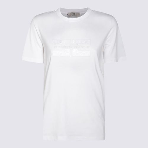 Cotton T-shirt - Elisabetta Franchi - Modalova