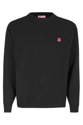 Boke Flower Embroidered Crew Neck Jumper - Kenzo - Modalova