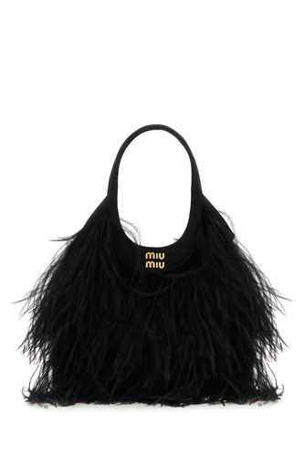 Miu Miu Embellished Satin Handbag - Miu Miu - Modalova