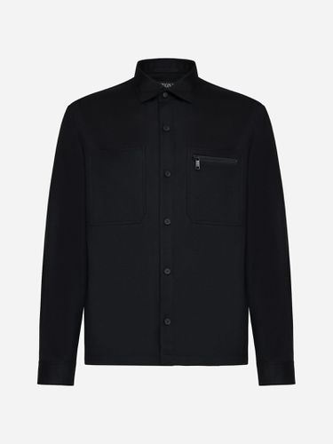 Zegna Techno-merino Overshirt - Zegna - Modalova