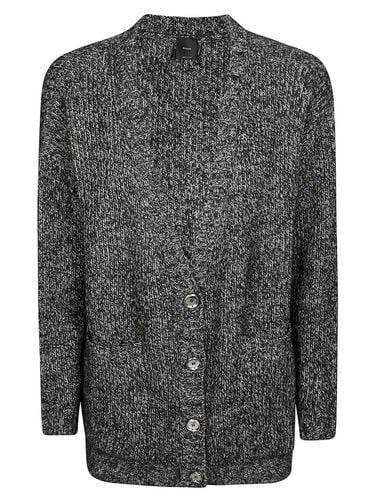 Erbaceo V-neck Knitted Cardigan - Pinko - Modalova