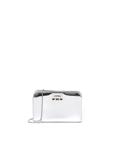 Diana Mini Clutch Bag In Calf Leather - Ferragamo - Modalova