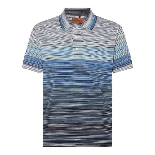 Space-dyed Straight Hem Polo Shirt - Missoni - Modalova