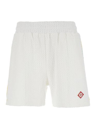 Mens Monogram Towelling Shorts - Casablanca - Modalova