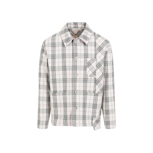 Checked Buttoned Work Shirt - Golden Goose - Modalova