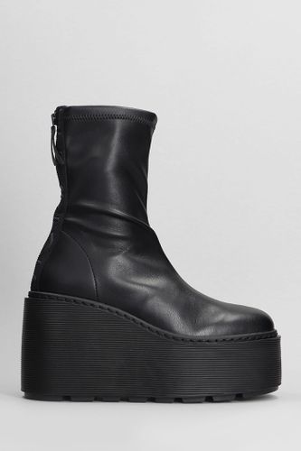 Saucharme High Heels Ankle Boots In Leather - Vic Matié - Modalova