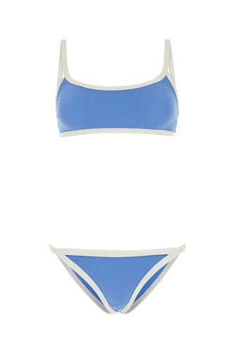 Two-tone Crepe Bikini - Lisa Marie Fernandez - Modalova