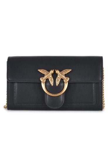 Wallet love One Simply Made Of Leather - Pinko - Modalova