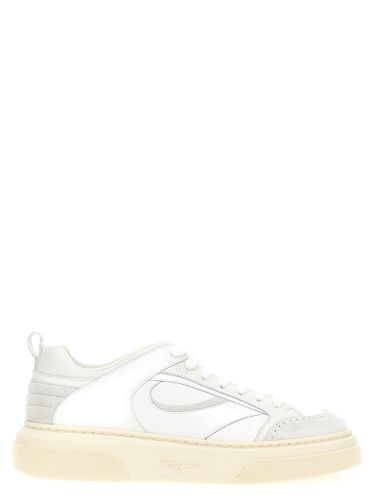 Ferragamo cassina Mix Sneakers - Ferragamo - Modalova