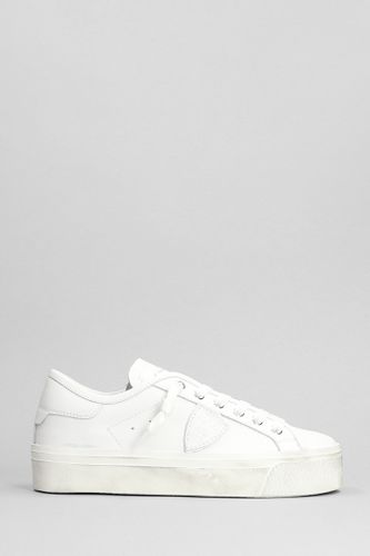 Paris Haute Low Sneakers In Leather - Philippe Model - Modalova