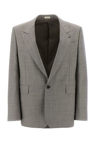 Alexander McQueen Grey Wool Blazer - Alexander McQueen - Modalova