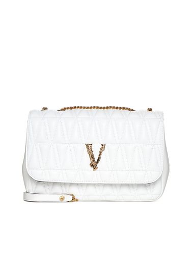 Versace Quilted Nappa Crossbody Bag - Versace - Modalova