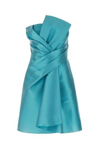 Mikado Strapless Mini Dress - Alberta Ferretti - Modalova