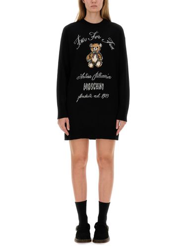 Moschino Knit Dress - Moschino - Modalova