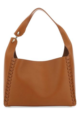 Caramel Leather Mate Shoulder Bag - Chloé - Modalova