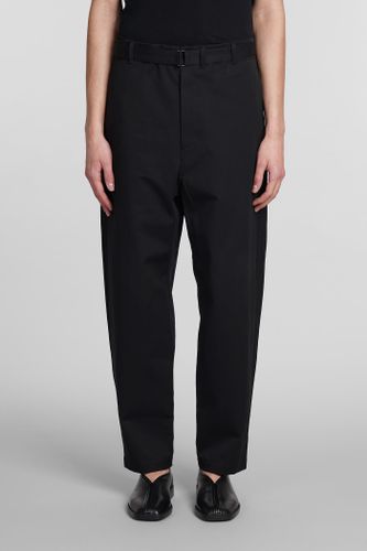 Lemaire Pants In Black Cotton - Lemaire - Modalova