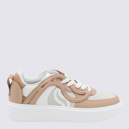 White Leather S-wave Sneakers - Stella McCartney - Modalova