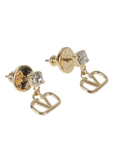 Valentino Garavani Logo Earrings - Valentino Garavani - Modalova