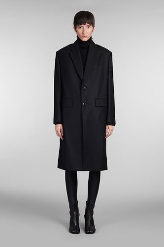 Junya Watanabe Coat In Black Wool - Junya Watanabe - Modalova