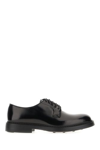 Black Leather Lace-up Shoes - Doucal's - Modalova