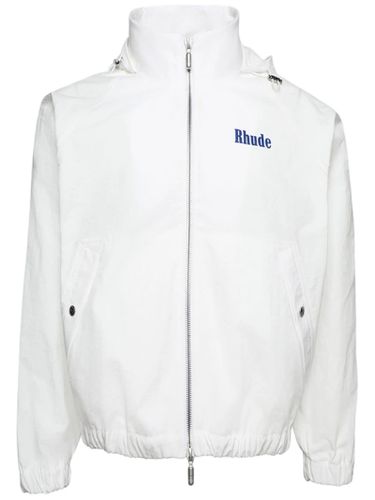 Rhude White Track Jacket - Rhude - Modalova