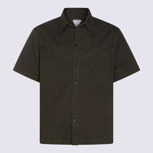 Bottega Veneta Dark Green Shirt - Bottega Veneta - Modalova