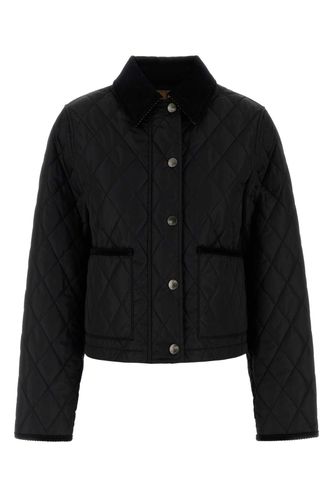Burberry Black Nylon Jacket - Burberry - Modalova
