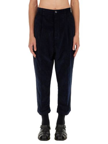 Paris Carrot Cropped Pants - Ami Alexandre Mattiussi - Modalova