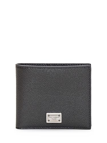 Logo Plaque Bifold Wallet - Dolce & Gabbana - Modalova