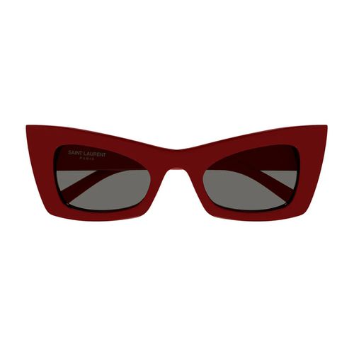 Sl 702 Linea Classic 004 Red Sunglasses - Saint Laurent Eyewear - Modalova