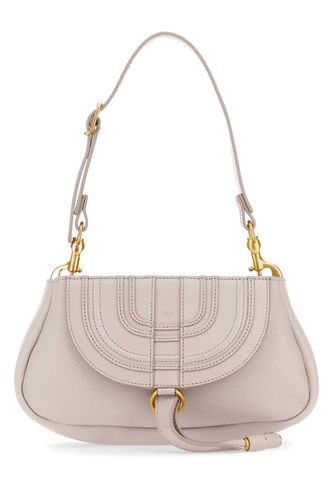 Light Pink Leather Small Marcie Clutch - Chloé - Modalova