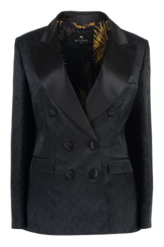 Etro Double-breasted Jacket - Etro - Modalova