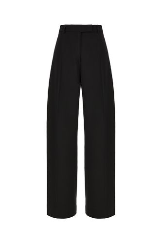 SportMax Black Wool Pants - SportMax - Modalova