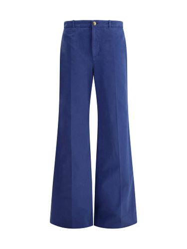 Chloé Cotton Flare Pants - Chloé - Modalova