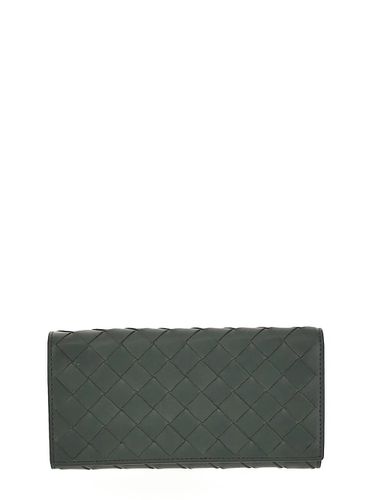 Intrecciato Large Flap Wallet - Bottega Veneta - Modalova