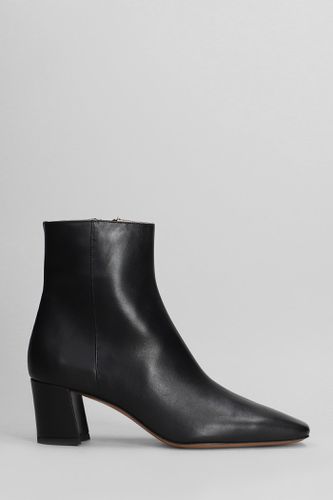 High Heels Ankle Boots In Leather - Fabio Rusconi - Modalova