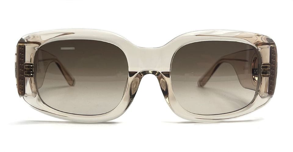 Celeste - Ash / Rose Gold Sunglasses - Linda Farrow - Modalova