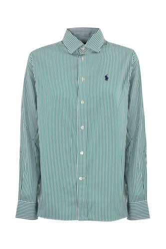 Striped Poplin Shirt - Polo Ralph Lauren - Modalova