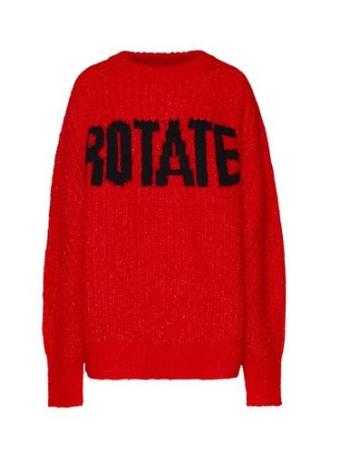 Knitted Logo Sweatshirt - Rotate by Birger Christensen - Modalova