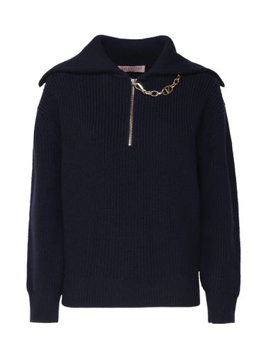 Virgin Wool Sweater - Valentino Garavani - Modalova