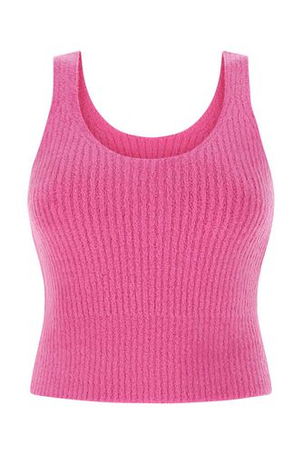 Fuchsia Stretch Wool Blend Top - T by Alexander Wang - Modalova