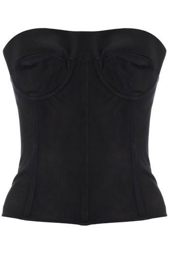 Maison Margiela Bustier Top In Mesh - Maison Margiela - Modalova