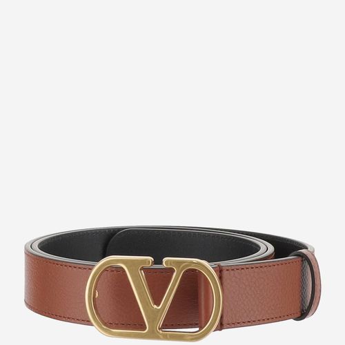 Vlogo Signature Leather Belt - Valentino Garavani - Modalova