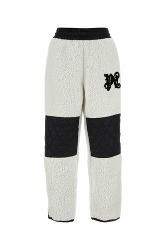 Palm Angels Teddy Fabric Joggers - Palm Angels - Modalova