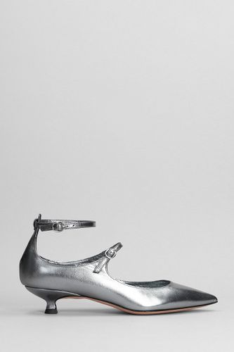 Marc Ellis Pumps In Silver Leather - Marc Ellis - Modalova