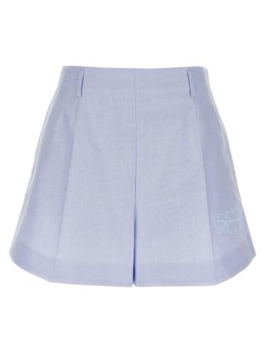 Givenchy High-waisted Cotton Shorts - Givenchy - Modalova