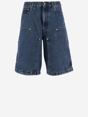 Palm Angels Denim Bermuda Shorts - Palm Angels - Modalova